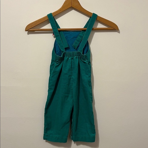 HEALTH-TEX Vintage 1970s Infant 12mo Corduroy Overalls Boy Stitched USA Made - Picture 5 of 9